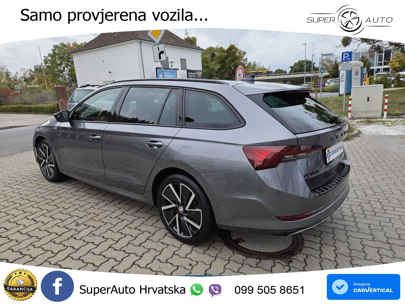 Škoda Octavia Combi 2.0 TDI (150 KS) DSG SportLine LED+GR SJED+ACC