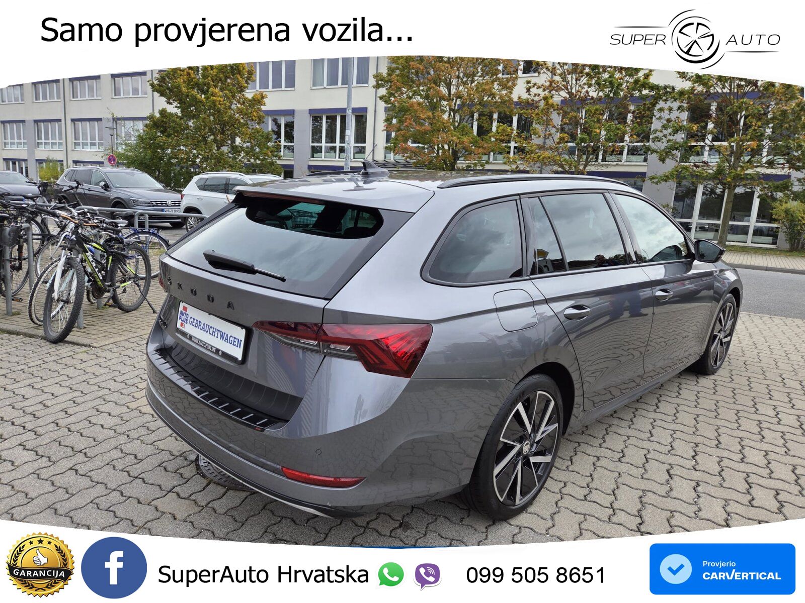 Škoda Octavia Combi 2.0 TDI (150 KS) DSG SportLine LED+GR SJED+ACC