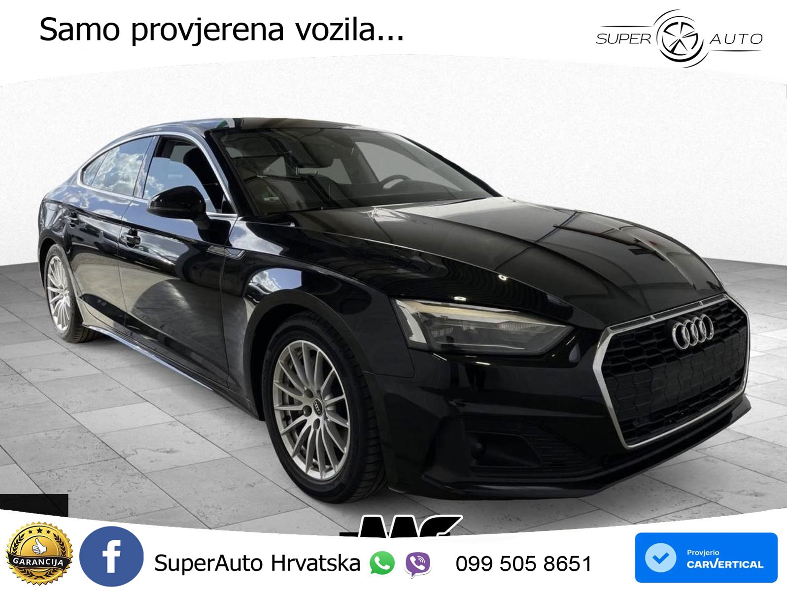 Audi A5 Sportback 40 TDI (204 KS) S tronic LED+GR SJED+ACC