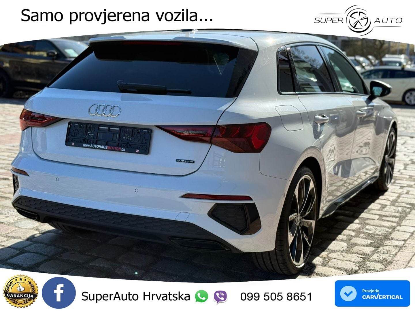 Audi A3 40 TDI (200 KS) quattro S tronic S line LED+GR SJED+ACC