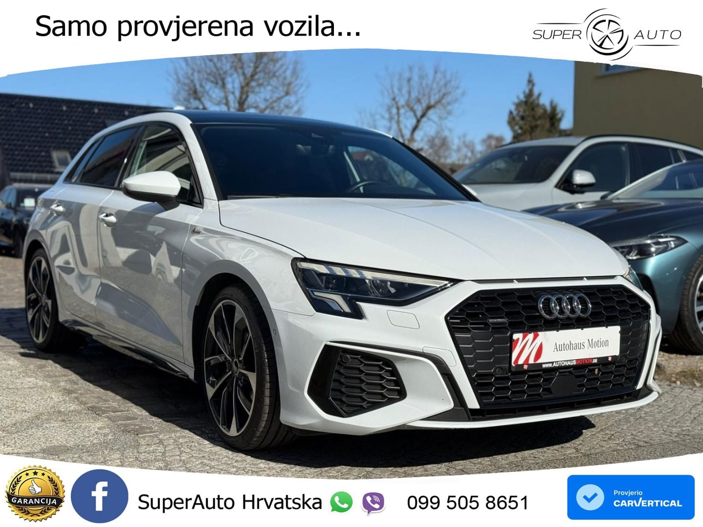 Audi A3 40 TDI (200 KS) quattro S tronic S line LED+GR SJED+ACC
