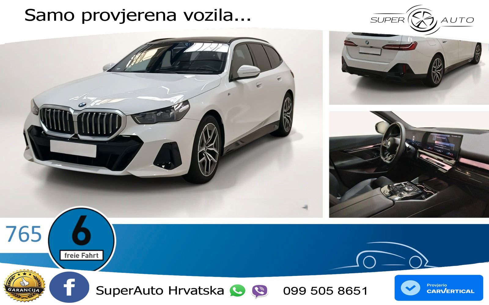 BMW 520d Touring (197 KS) xDrive Steptronic M Sport ACC+HEAD+4xGR SJED+360+PANO