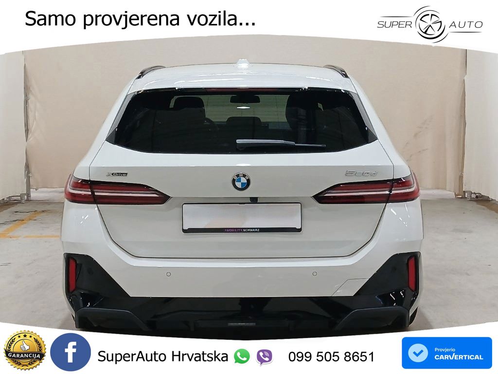 BMW 520d Touring (197 KS) xDrive Steptronic M Sport ACC+HEAD+4xGR SJED+360+PANO