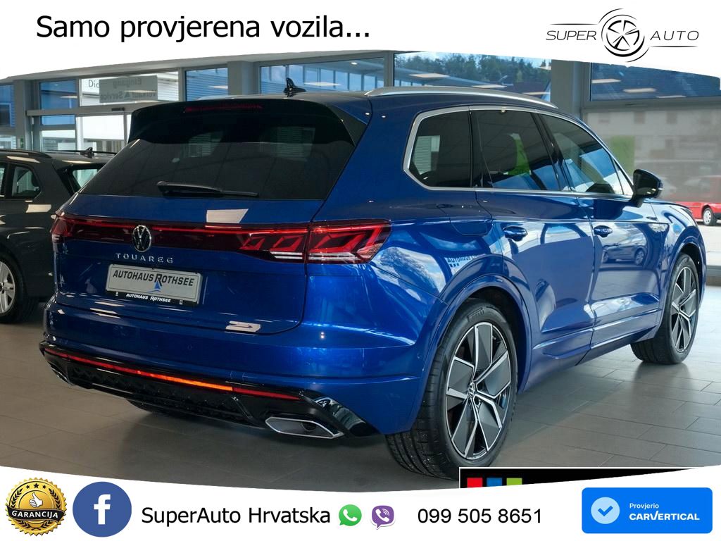 Volkswagen Touareg 3.0 V6 TDI (286 KS) 4MOTION Tiptronic ZRAČNI+ACC+4xGR SJED+360