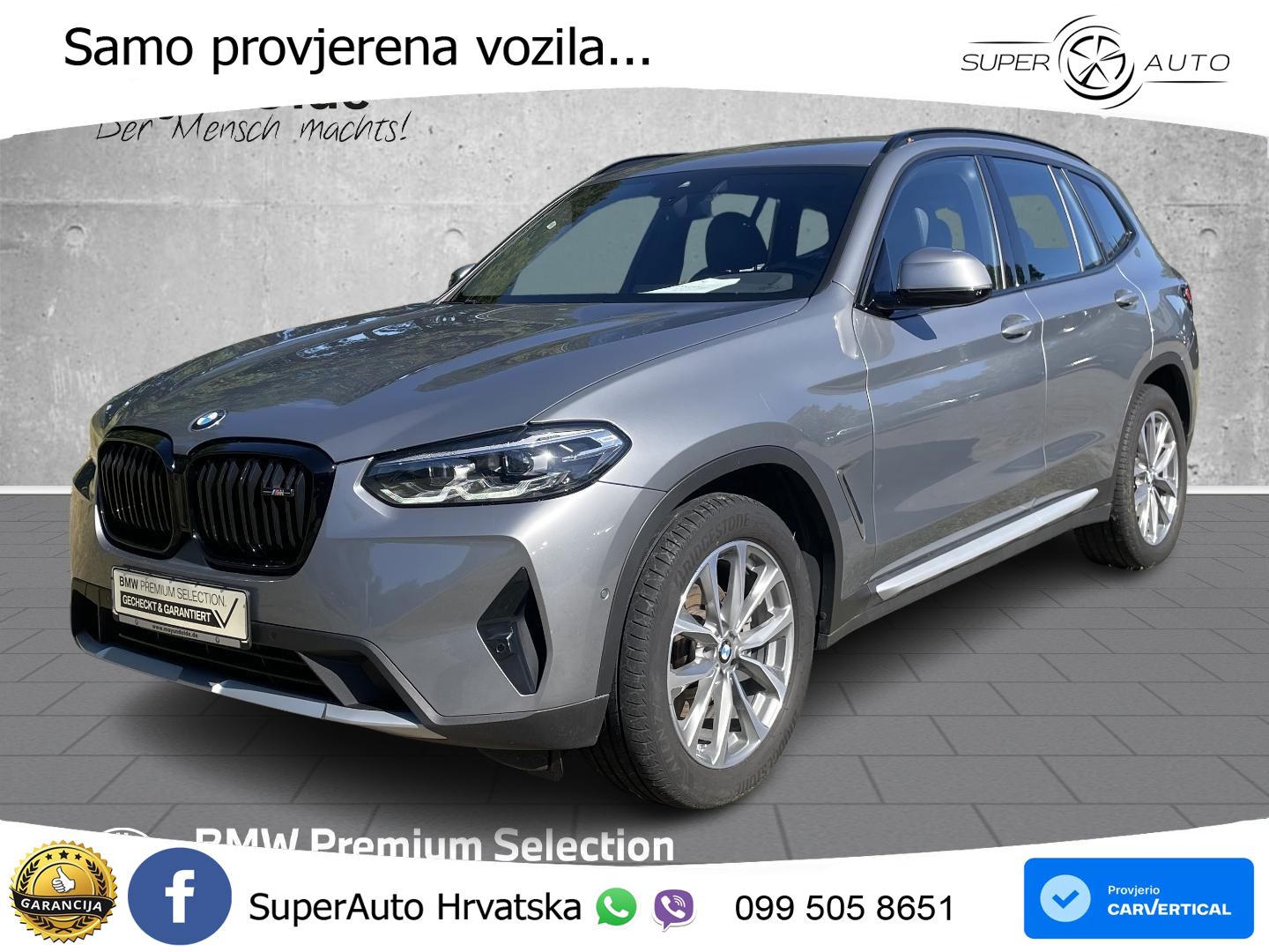 BMW X3 20d xDrive Steptronic LED+GR SJED+ACC