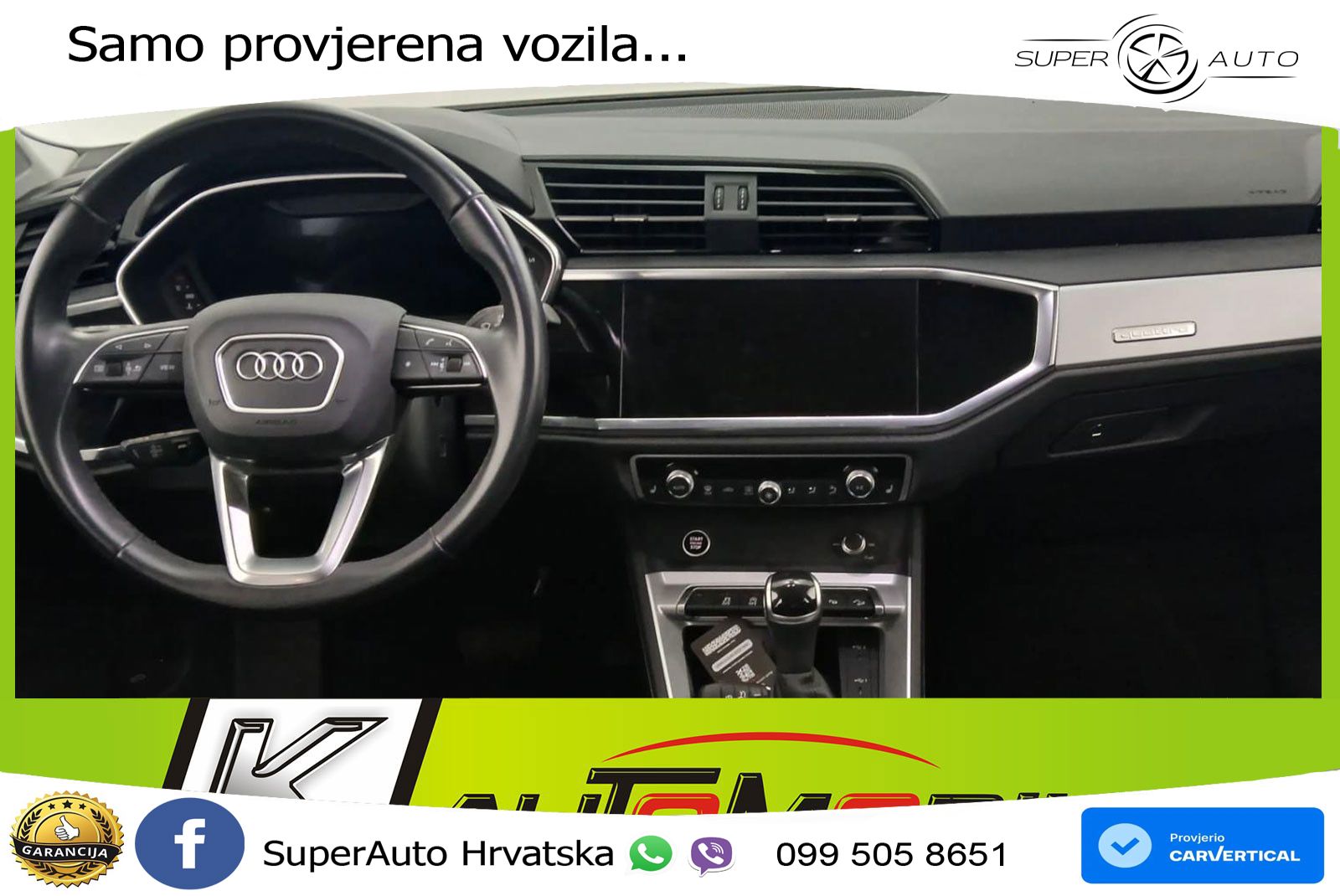 Audi Q3 40 TFSI (190 KS) quattro S tronic LED+GR SJED+ACC