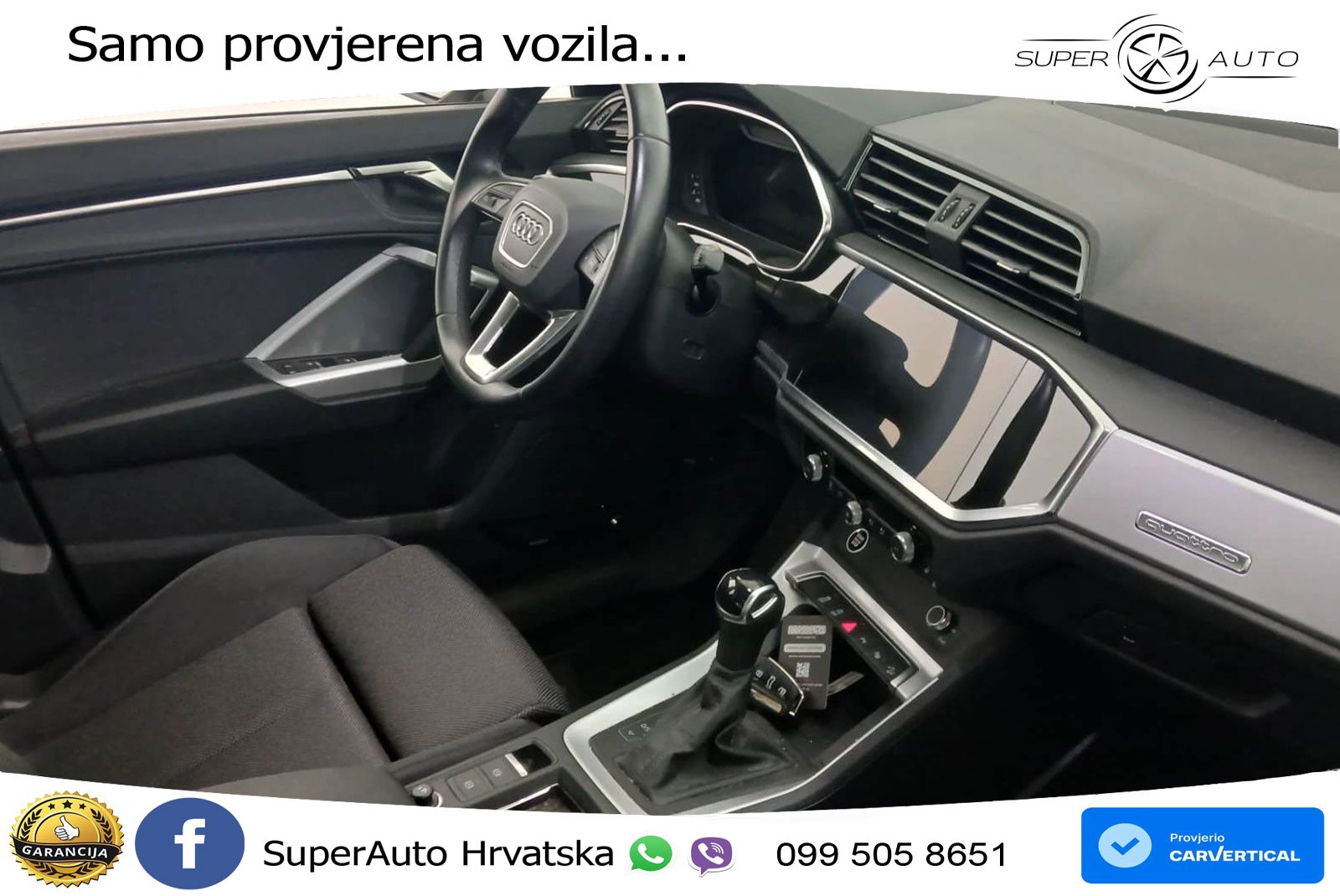 Audi Q3 40 TFSI (190 KS) quattro S tronic LED+GR SJED+ACC