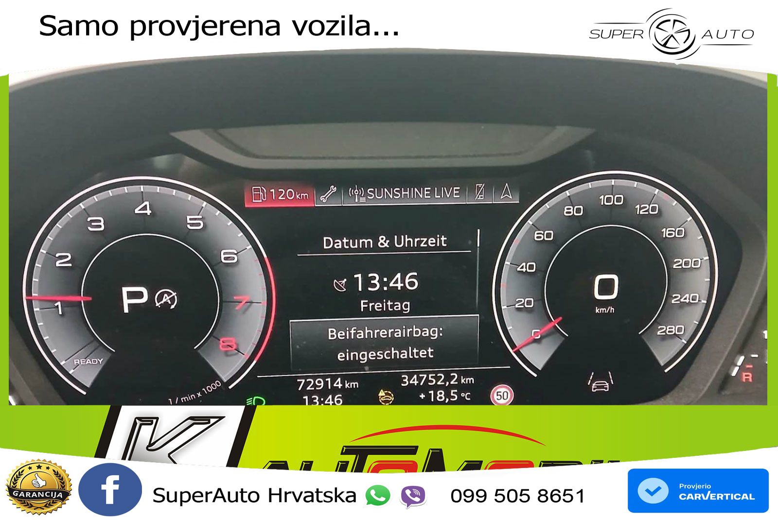 Audi Q3 40 TFSI (190 KS) quattro S tronic LED+GR SJED+ACC