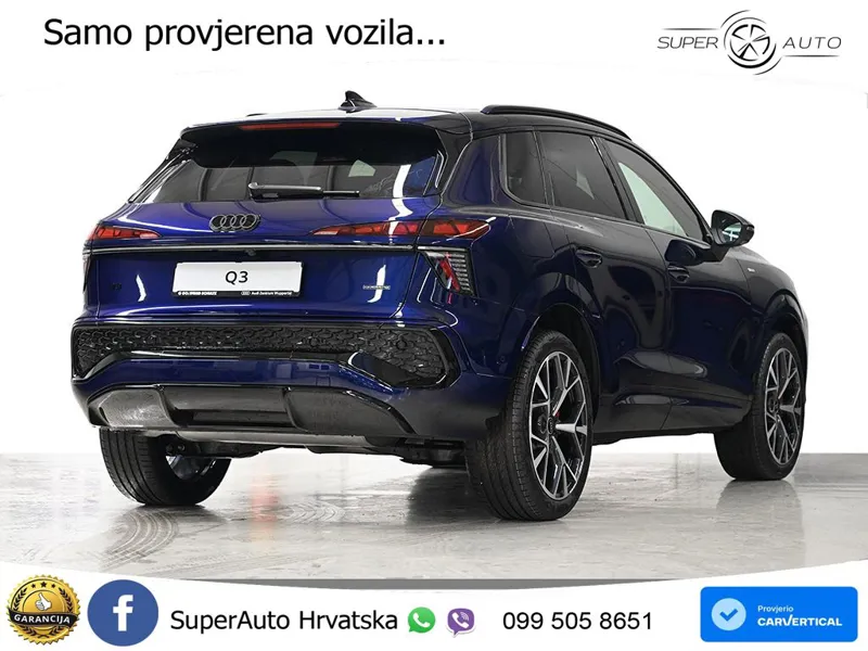 Audi Q3 2.0 TFSI (265 KS) quattro S tronic LED+GR SJED+ACC