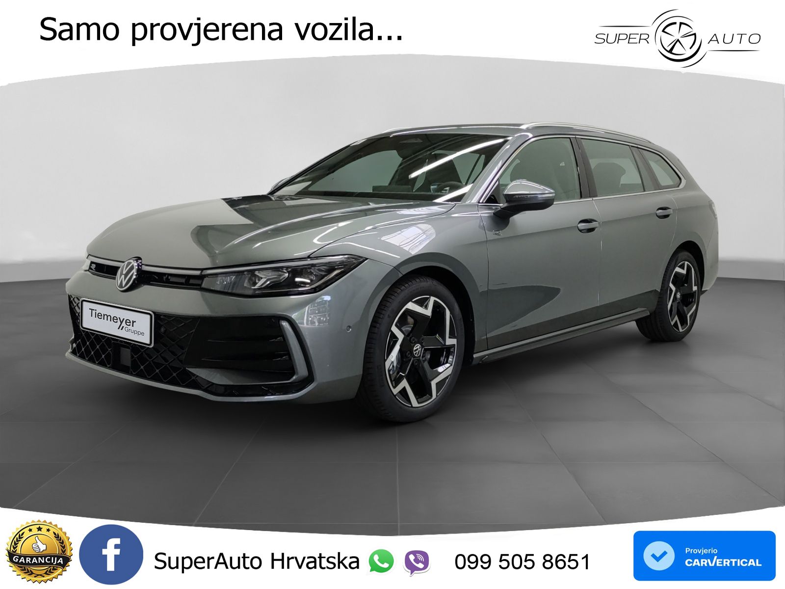 Volkswagen Passat Variant 2.0 TDI (193 KS) 4MOTION DSG R-Line LED+GR SJED+ACC