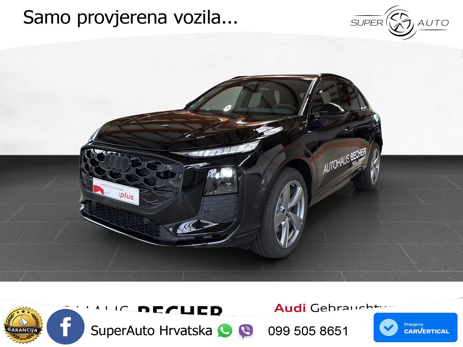 Audi Q3 2.0 TDI (150 KS) S tronic S line LED+GR SJED+ACC