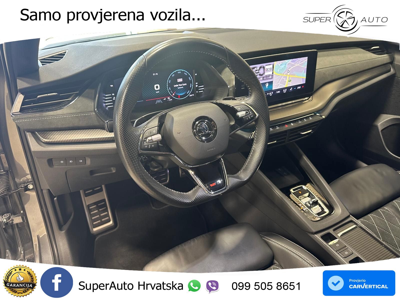 Škoda Octavia Combi RS 2.0 TDI (200 KS) DSG MATRIX+GR SJED+KAM