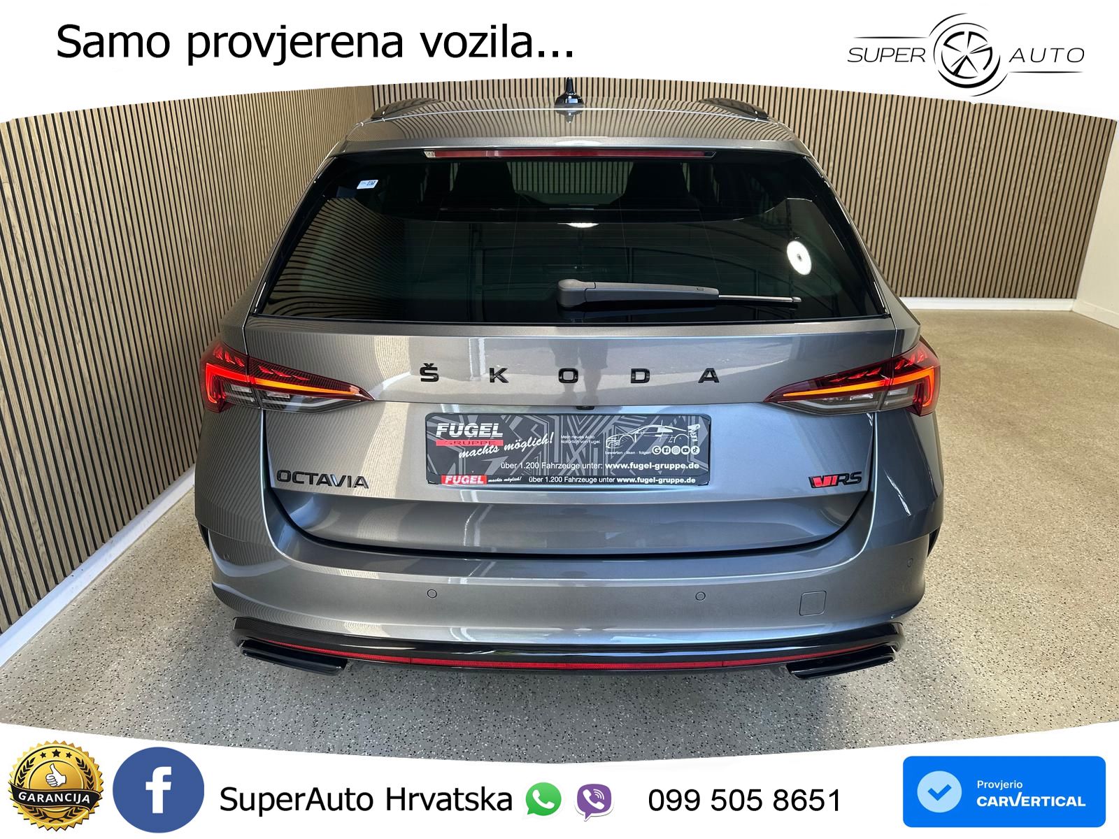 Škoda Octavia Combi RS 2.0 TDI (200 KS) DSG MATRIX+GR SJED+KAM