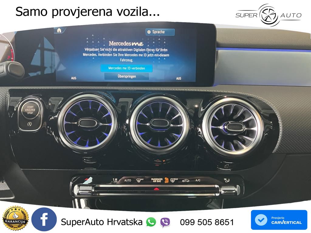 Mercedes-Benz A 180 7G-DCT LED+GR SJED+ACC
