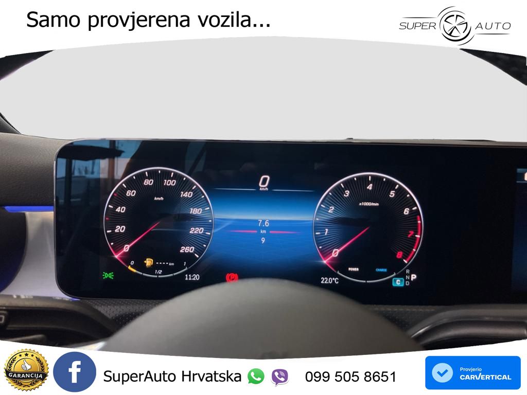 Mercedes-Benz A 180 7G-DCT LED+GR SJED+ACC