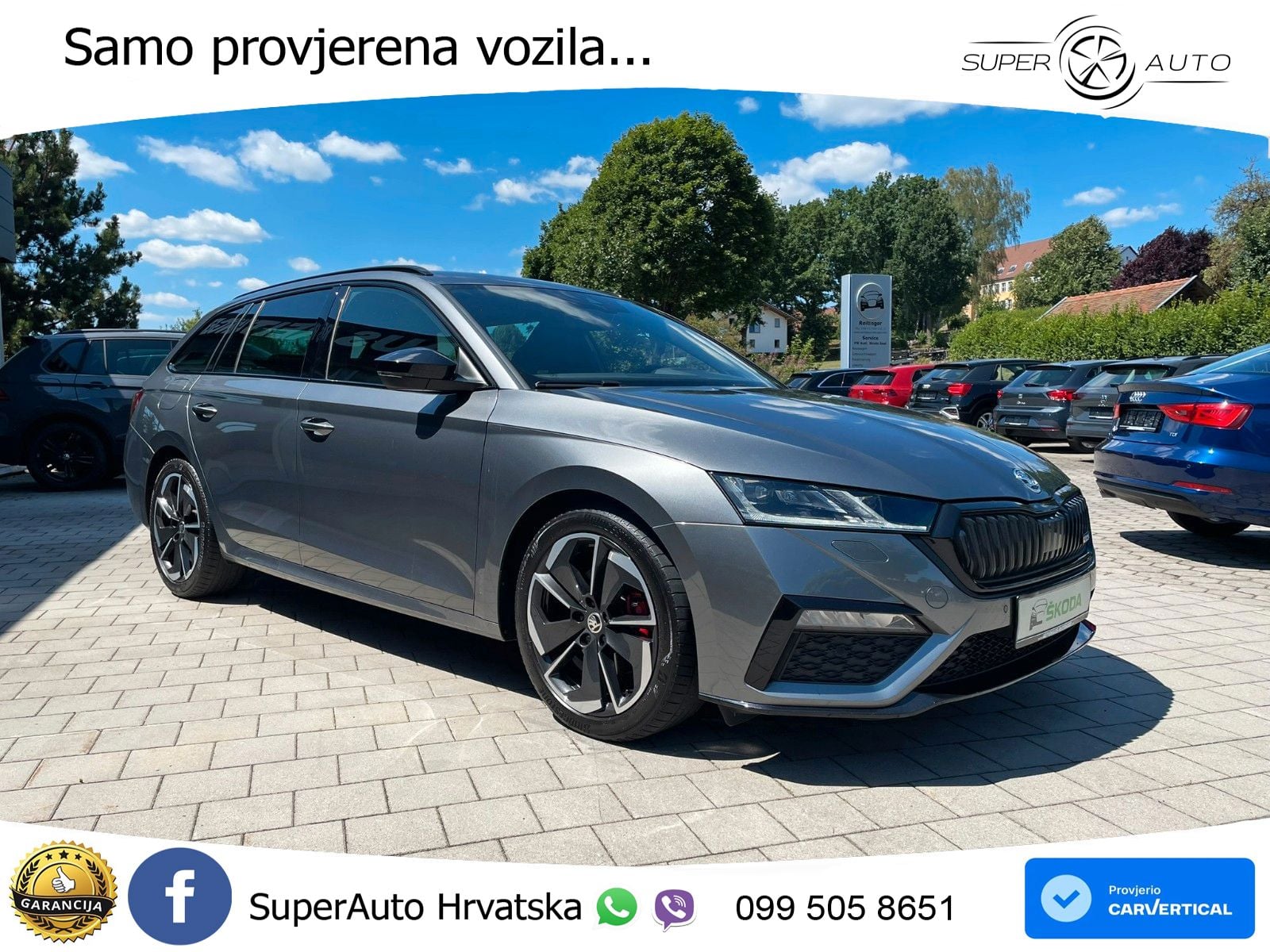 Škoda Octavia Combi RS 2.0 TDI (200 KS) DSG