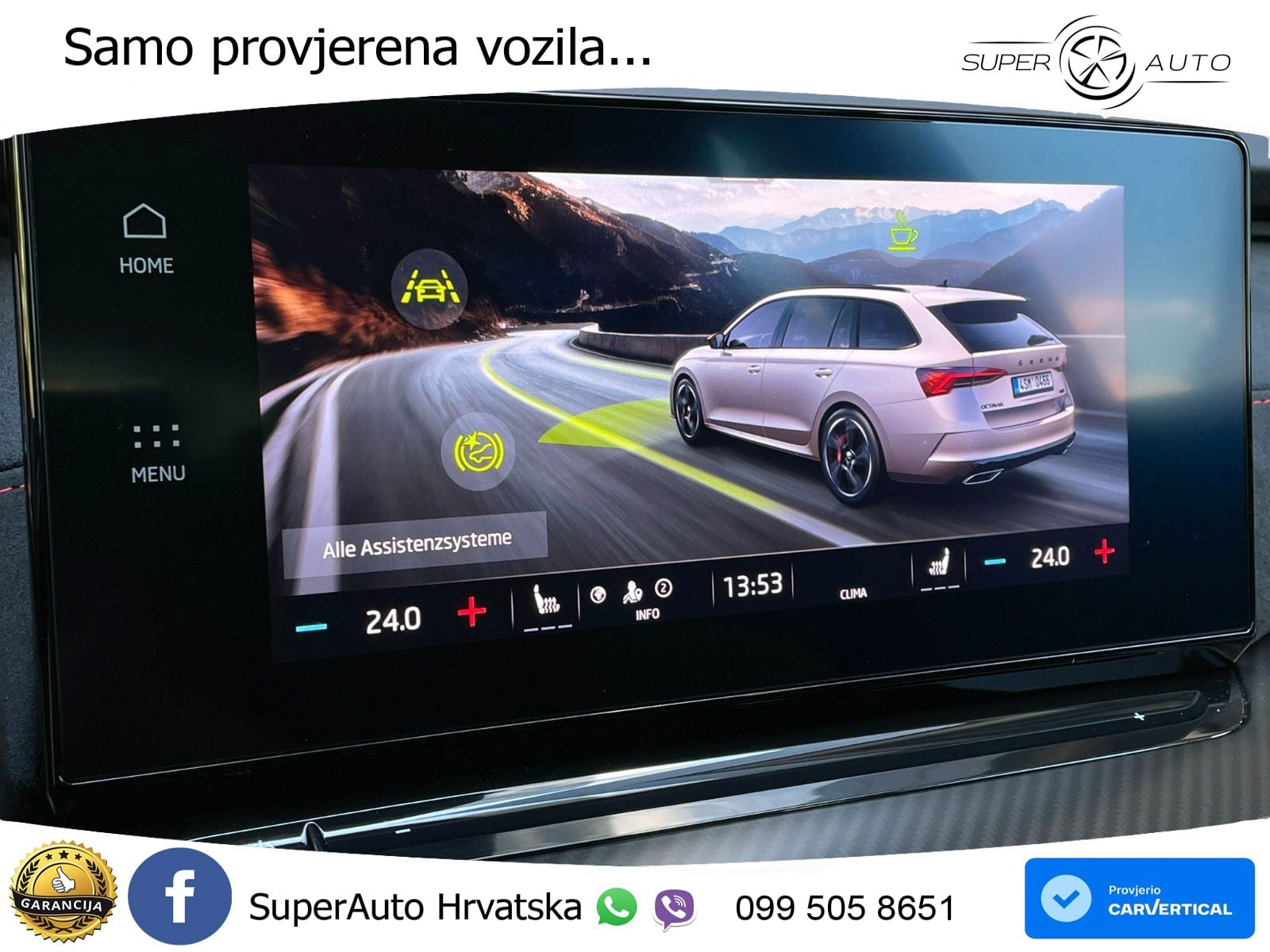 Škoda Octavia Combi RS 2.0 TDI (200 KS) DSG