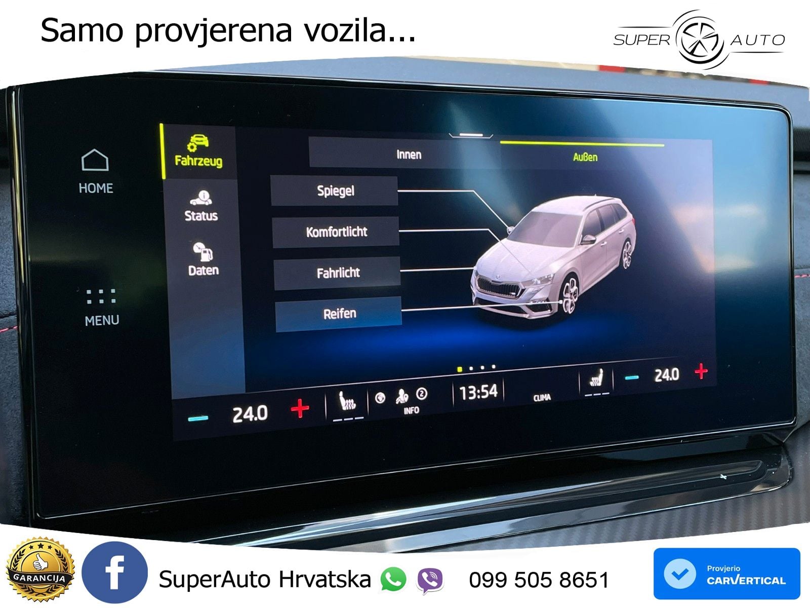 Škoda Octavia Combi RS 2.0 TDI (200 KS) DSG