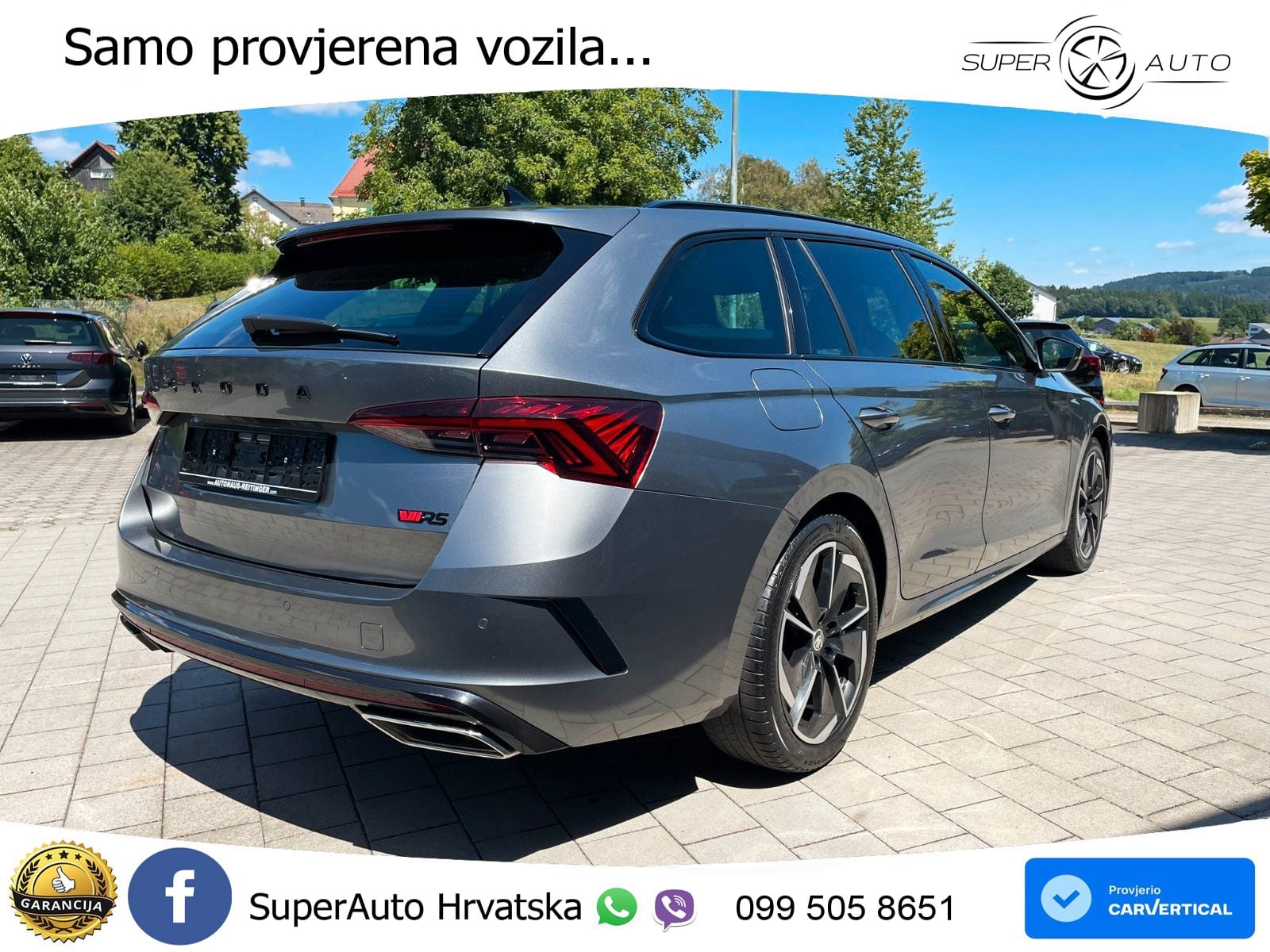 Škoda Octavia Combi RS 2.0 TDI (200 KS) DSG
