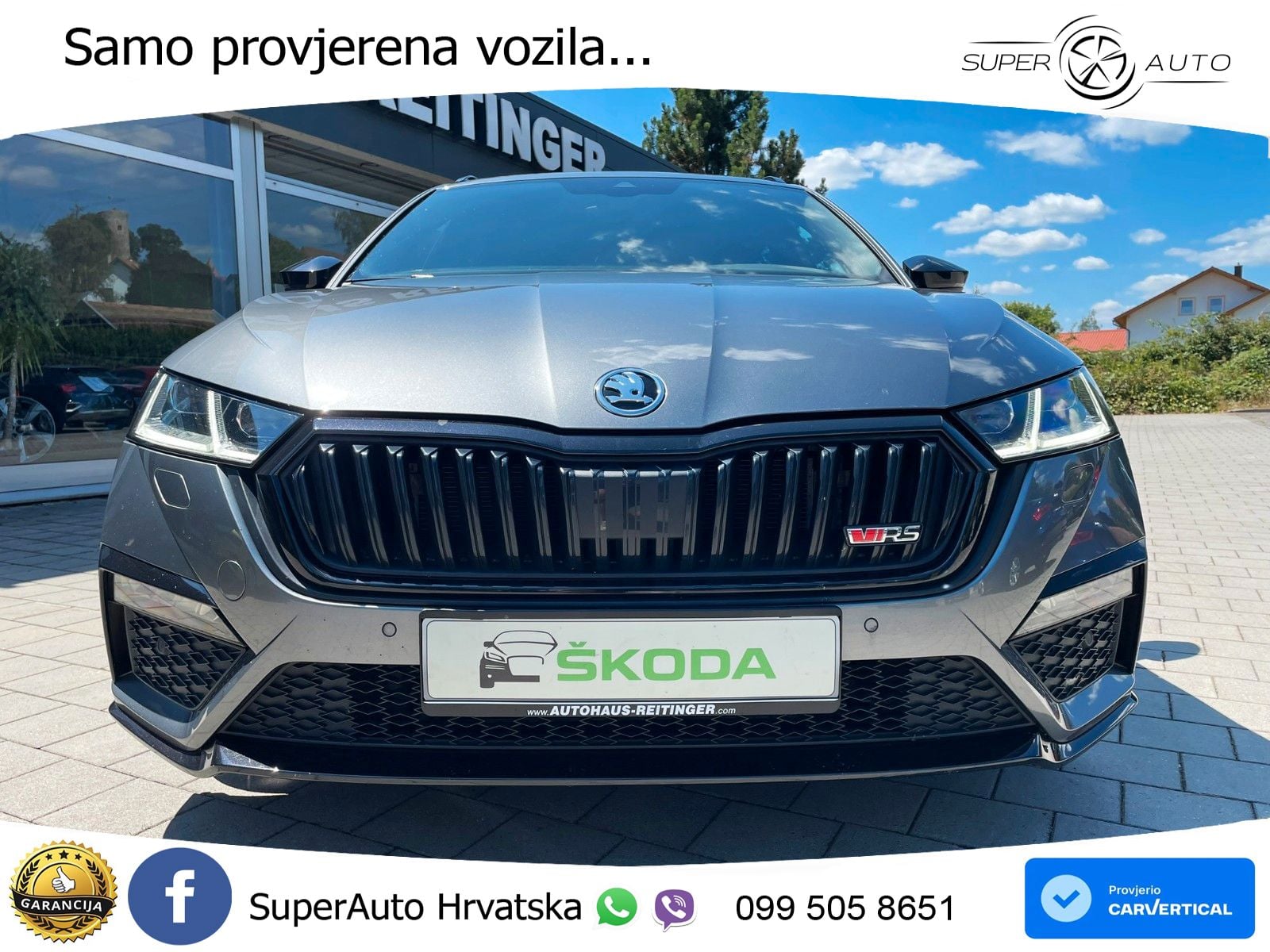 Škoda Octavia Combi RS 2.0 TDI (200 KS) DSG
