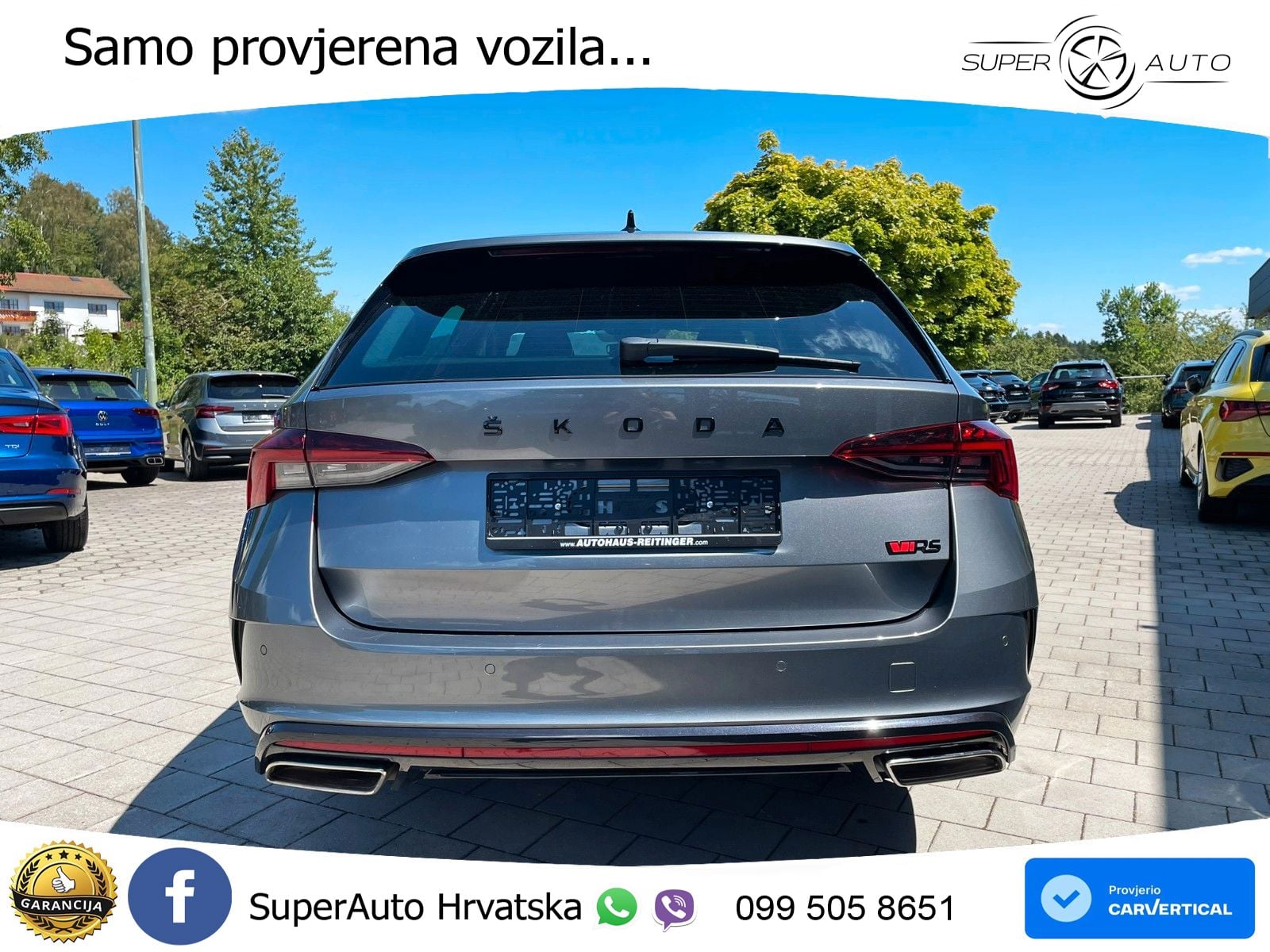 Škoda Octavia Combi RS 2.0 TDI (200 KS) DSG