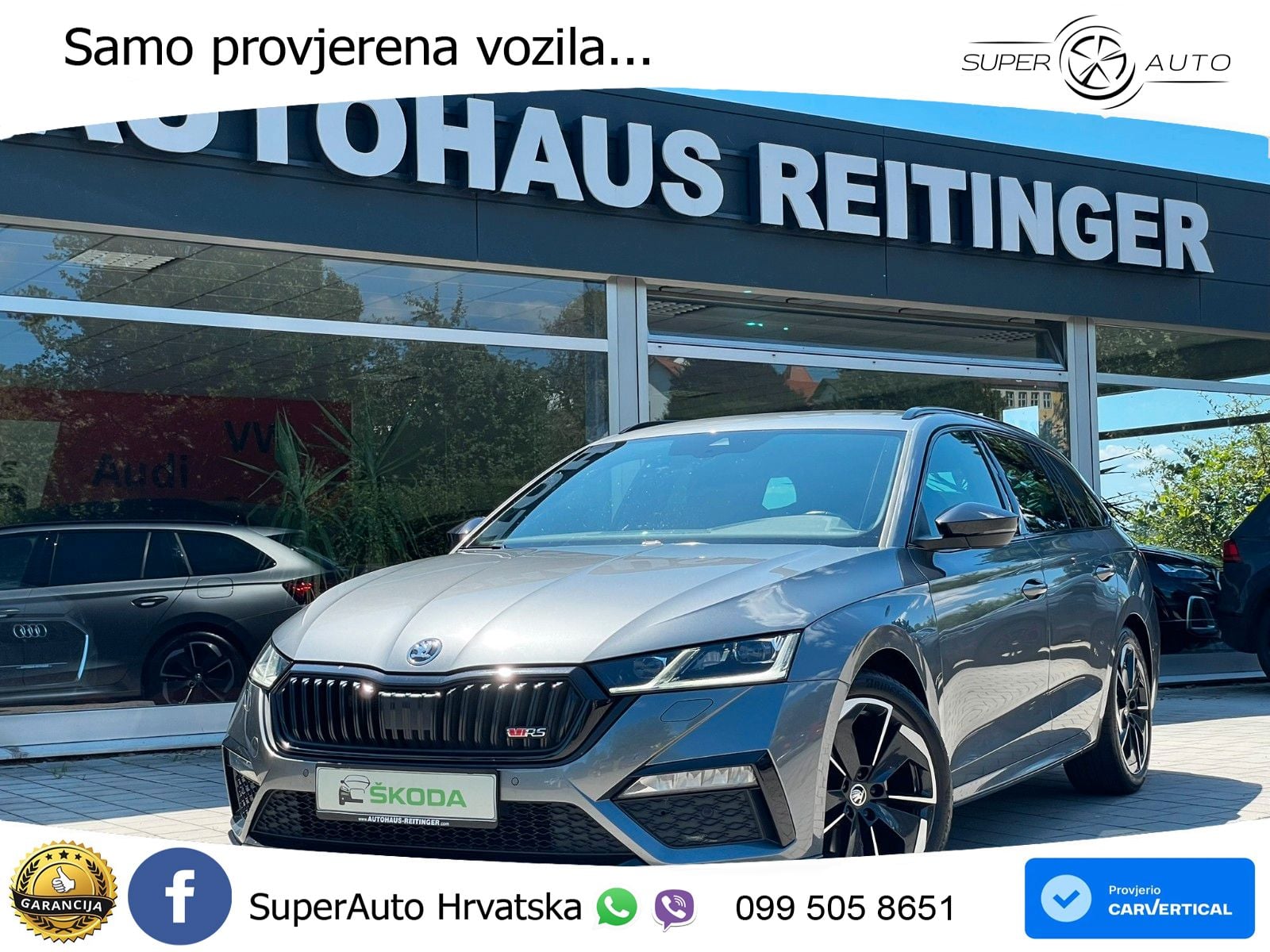 Škoda Octavia Combi RS 2.0 TDI (200 KS) DSG