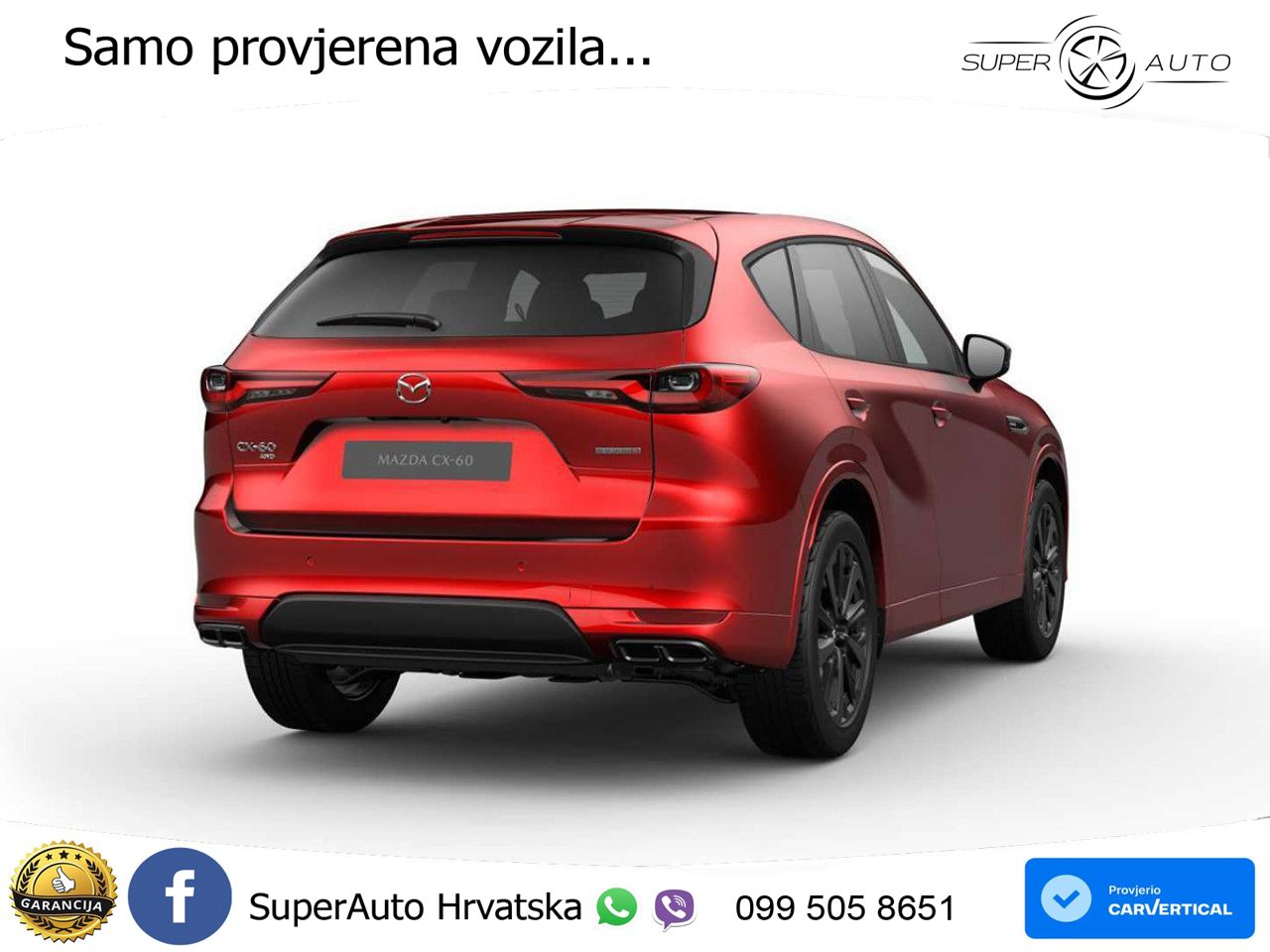 Mazda CX-60 3.3 e-Skyactiv D (254 KS) AWD Automatic