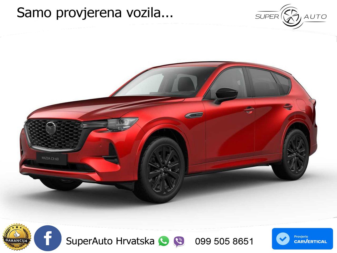 Mazda CX-60 3.3 e-Skyactiv D (254 KS) AWD Automatic