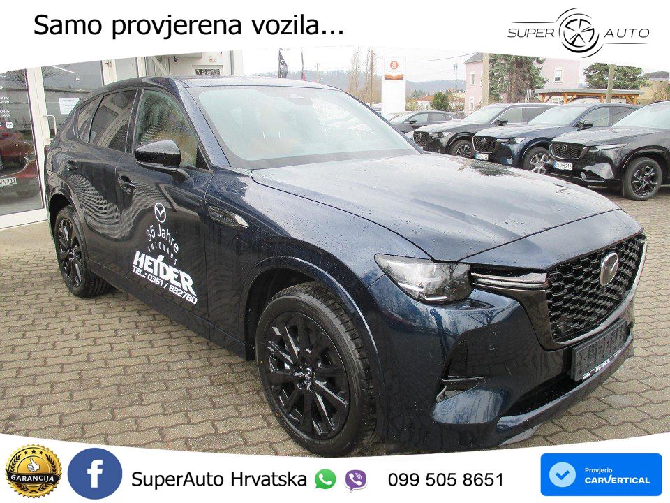 Mazda CX-60 2.5 e-Skyactiv (328 KS) AWD Automatic MATRIX+GR SJED+KAM