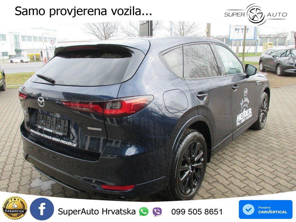 Mazda CX-60 2.5 e-Skyactiv (328 KS) AWD Automatic MATRIX+GR SJED+KAM