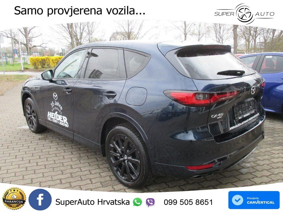 Mazda CX-60 2.5 e-Skyactiv (328 KS) AWD Automatic MATRIX+GR SJED+KAM