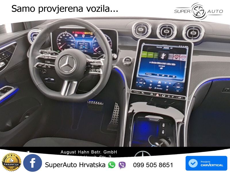 Mercedes GLC 200 (204 KS) 4MATIC 9G-TRONIC AMG LED+GR SJED+ACC