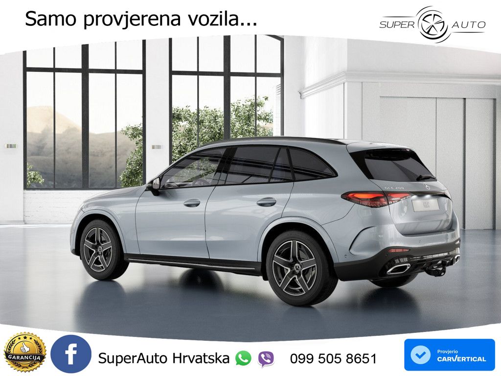 Mercedes GLC 200 (204 KS) 4MATIC 9G-TRONIC AMG LED+GR SJED+ACC