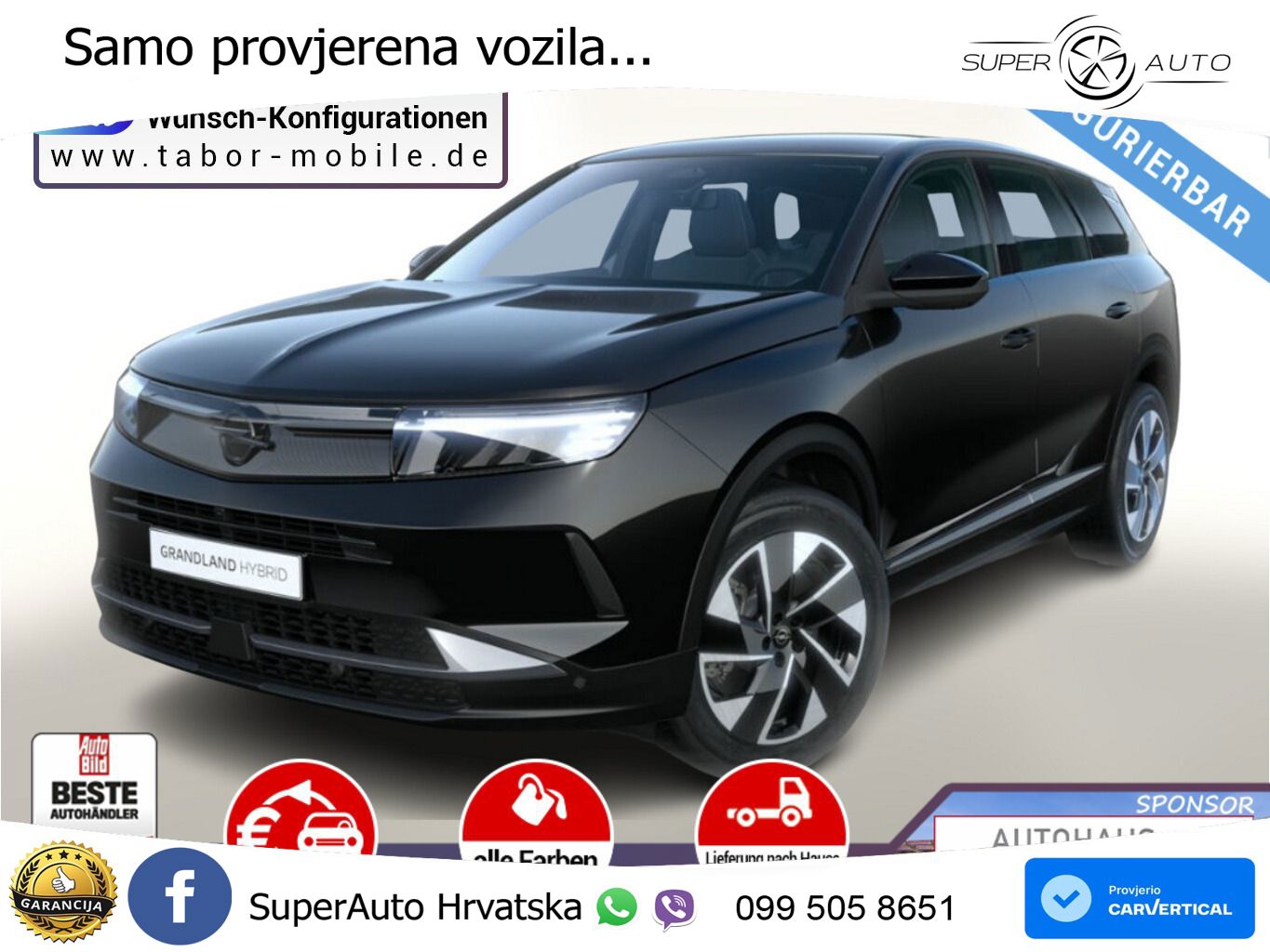 Opel Grandland 1.2 Turbo (145 KS) Hybrid eDCT