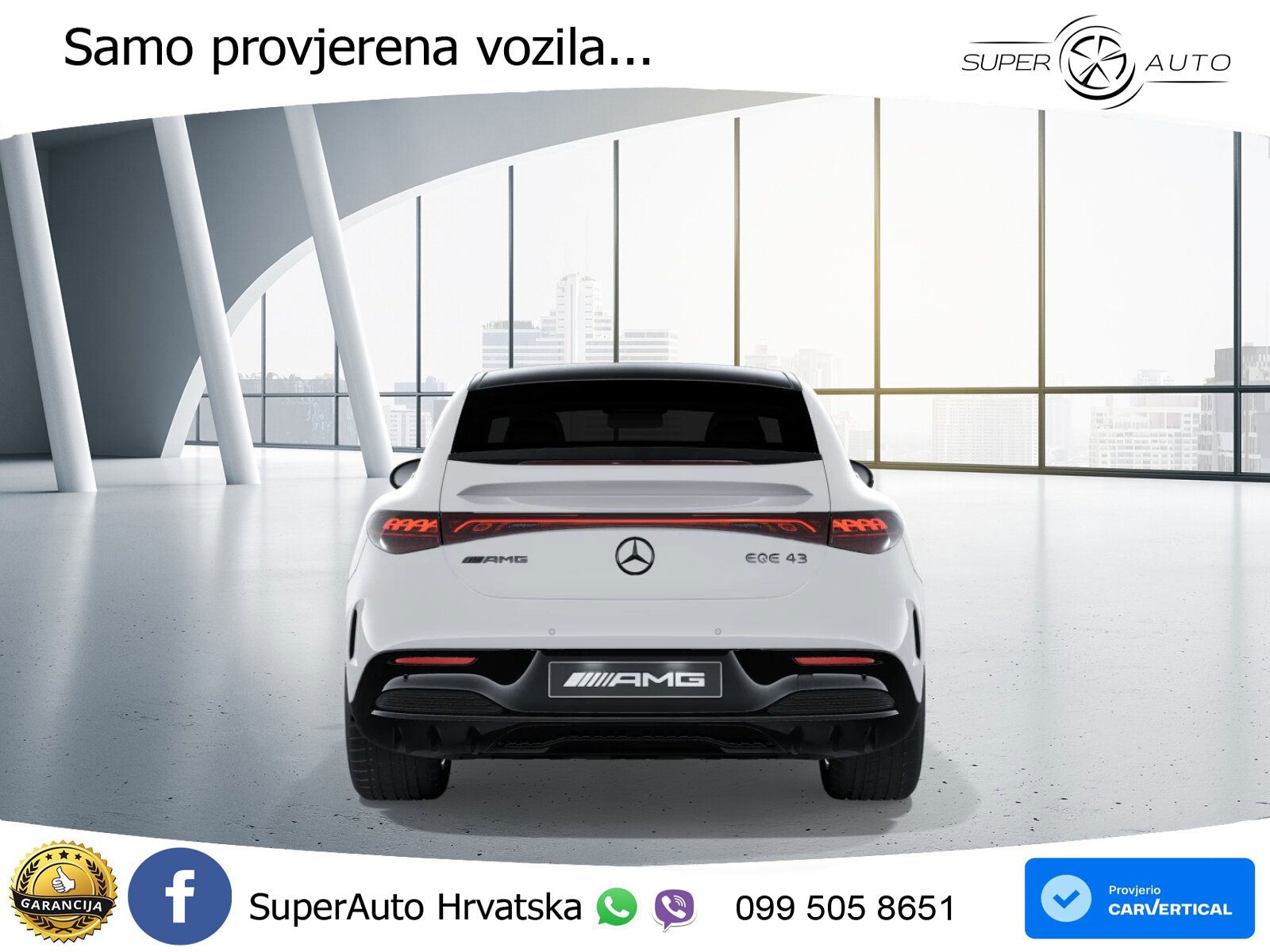 Mercedes EQE AMG 43 100 kWh (476 KS) 4MATIC ACC+HEAD+4xGR SJED+360+PANO