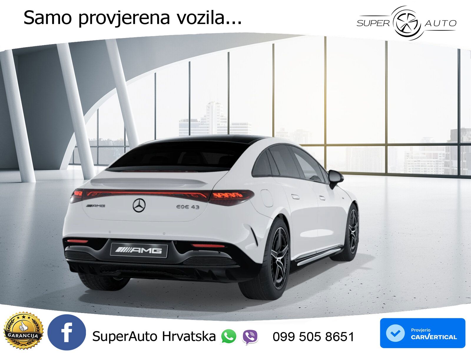 Mercedes EQE AMG 43 100 kWh (476 KS) 4MATIC ACC+HEAD+4xGR SJED+360+PANO