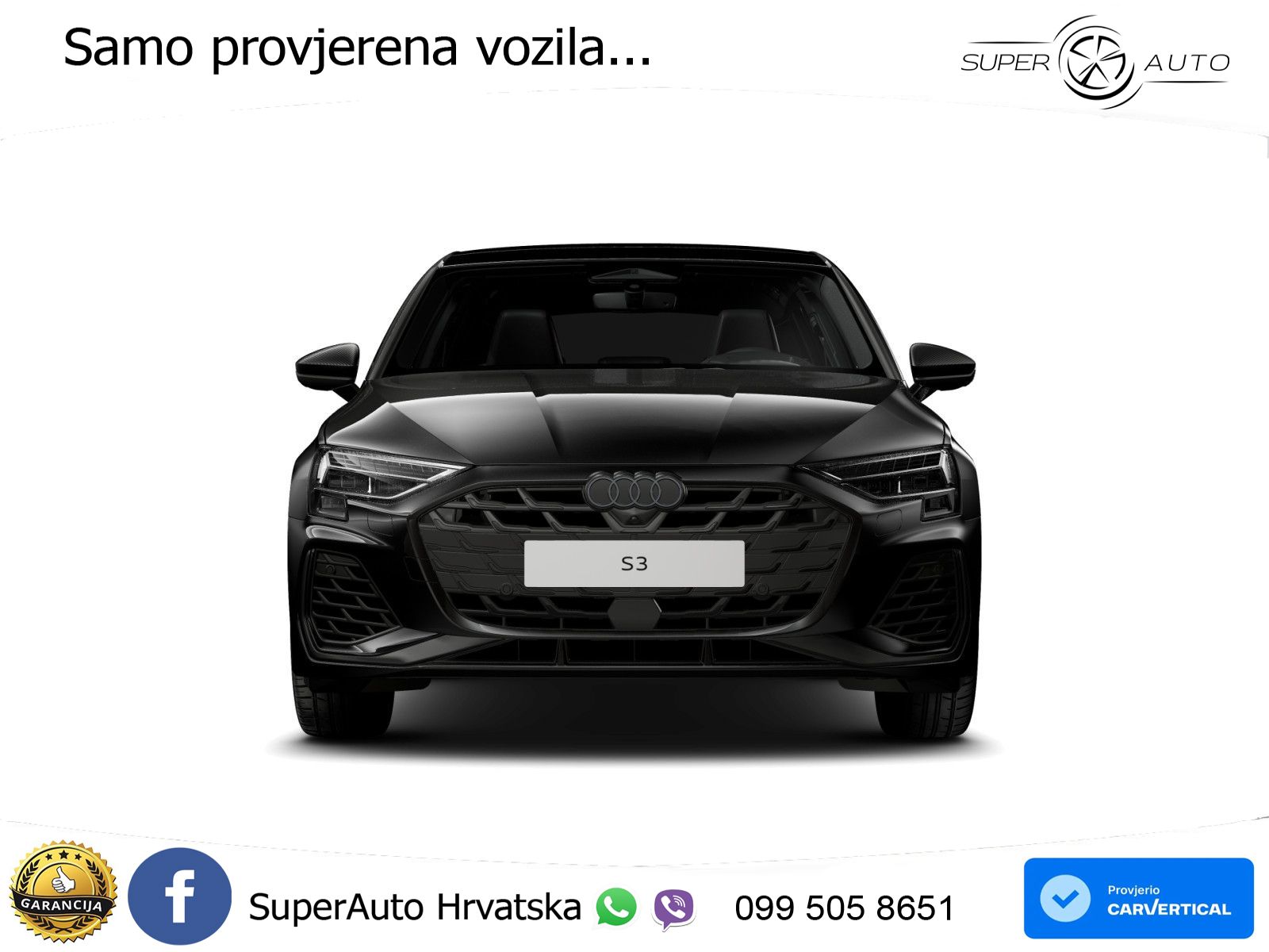 Audi S3 2.0 TFSI (333 KS) quattro S tronic LED+GR SJED+ACC