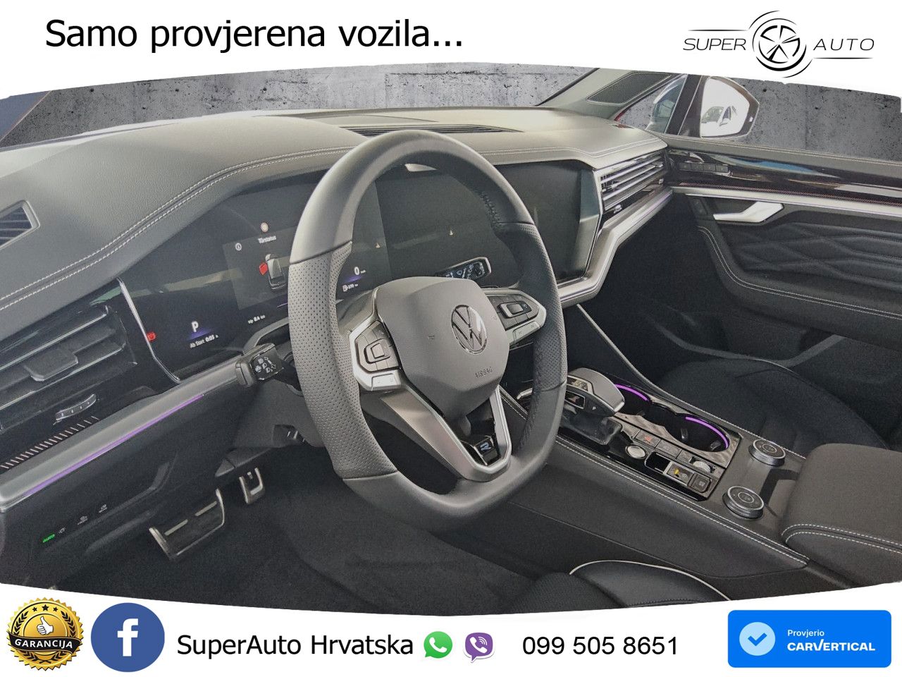 Volkswagen Touareg 3.0 V6 TDI (286 KS) 4MOTION Tiptronic R-Line LED+GR SJED+ACC