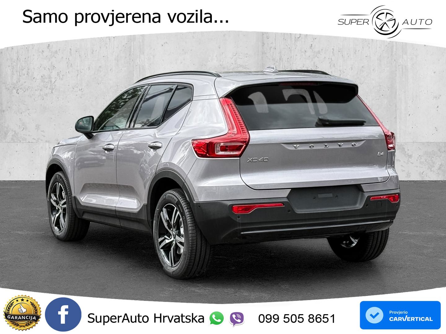 Volvo XC40 2.0 B4 197 KS Automatic LED+GR SJED+ACC