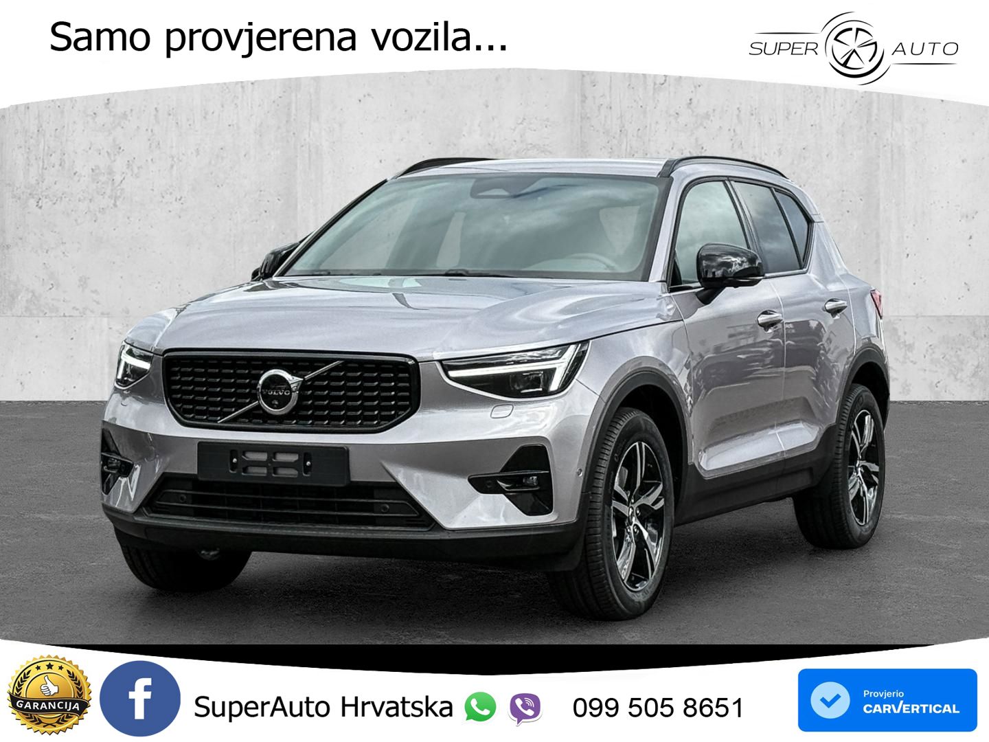 Volvo XC40 2.0 B4 197 KS Automatic LED+GR SJED+ACC