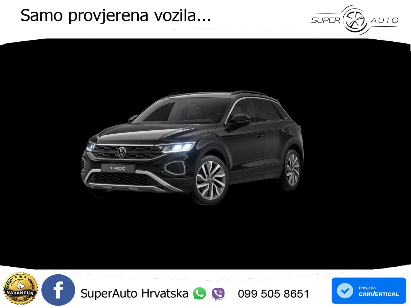 Volkswagen T-Roc 1.5 TSI (150 KS) DSG LED+GR SJED+ACC