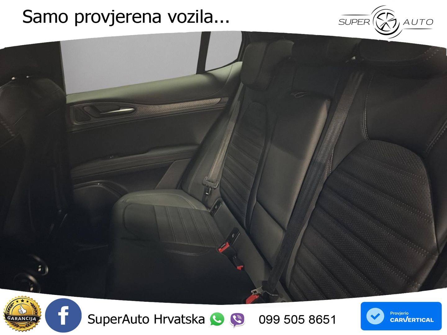 Alfa Romeo Stelvio Quadrifoglio 2.9 V6 Bi-Turbo (520 KS) Q4 Automatic LED+GR SJED+ACC