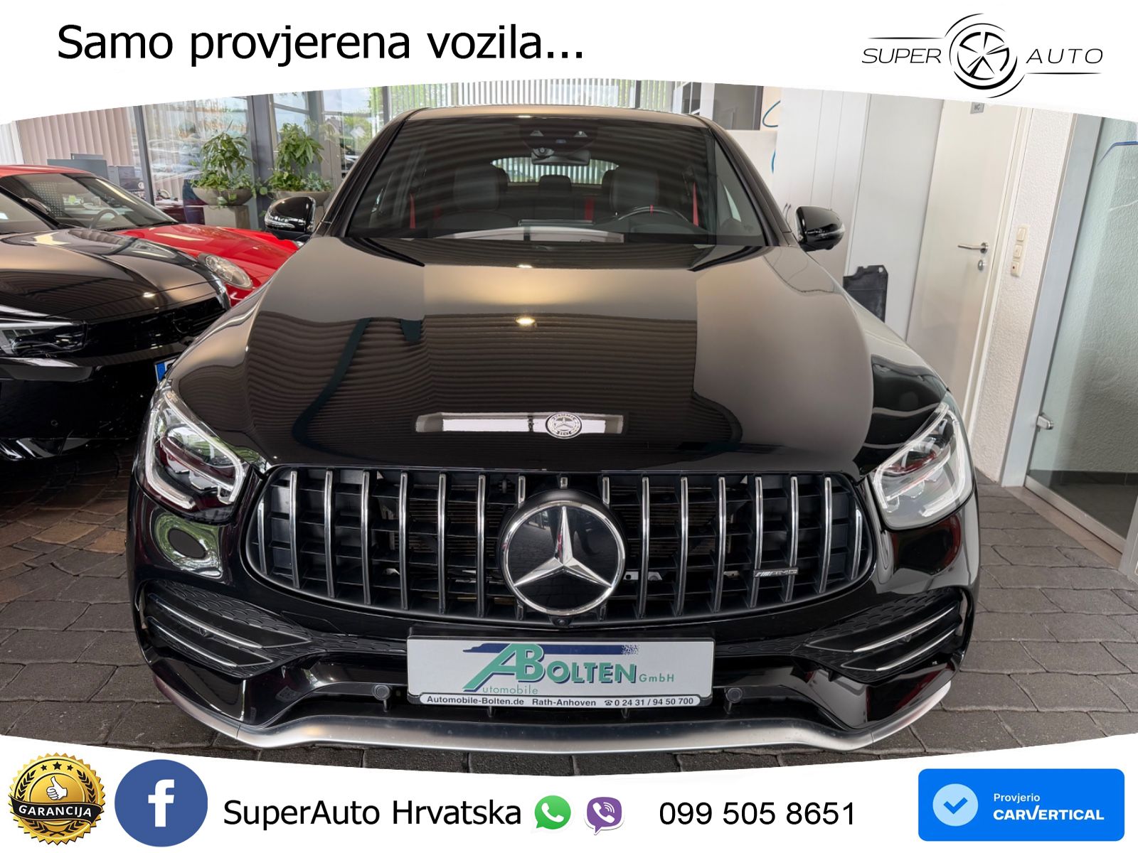 Mercedes GLC Coupe AMG 43 V6 (390 KS) 4MATIC TCT LED+GR SJED+ACC