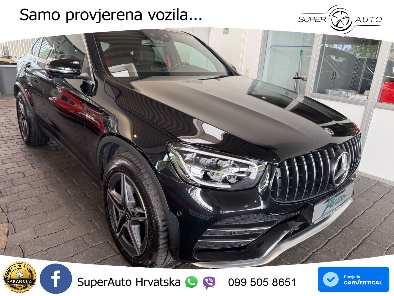 Mercedes GLC Coupe AMG 43 V6 (390 KS) 4MATIC TCT LED+GR SJED+ACC