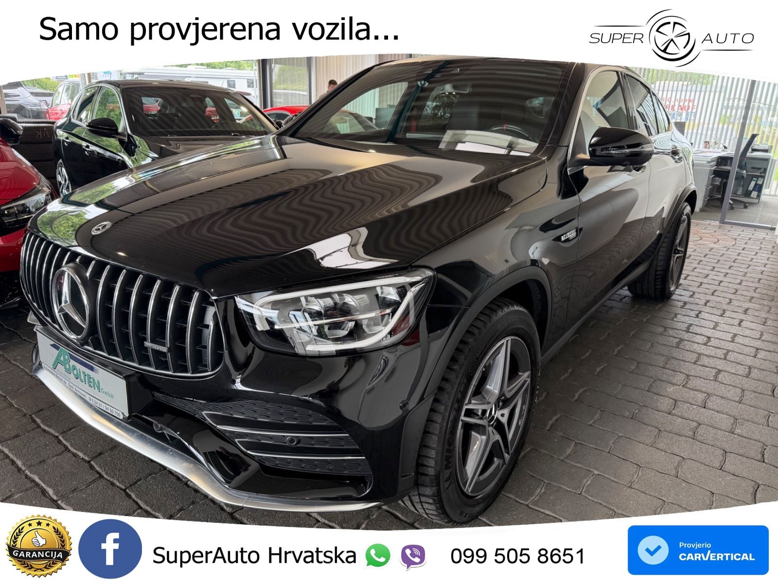 Mercedes GLC Coupe AMG 43 V6 (390 KS) 4MATIC TCT LED+GR SJED+ACC