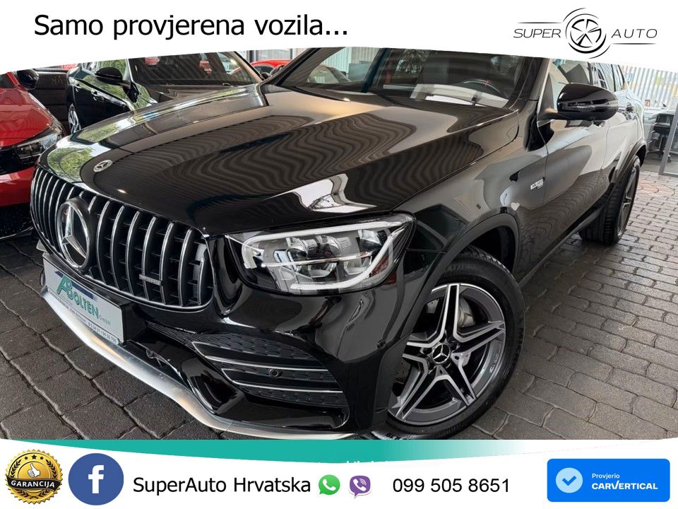 Mercedes GLC Coupe AMG 43 V6 (390 KS) 4MATIC TCT LED+GR SJED+ACC