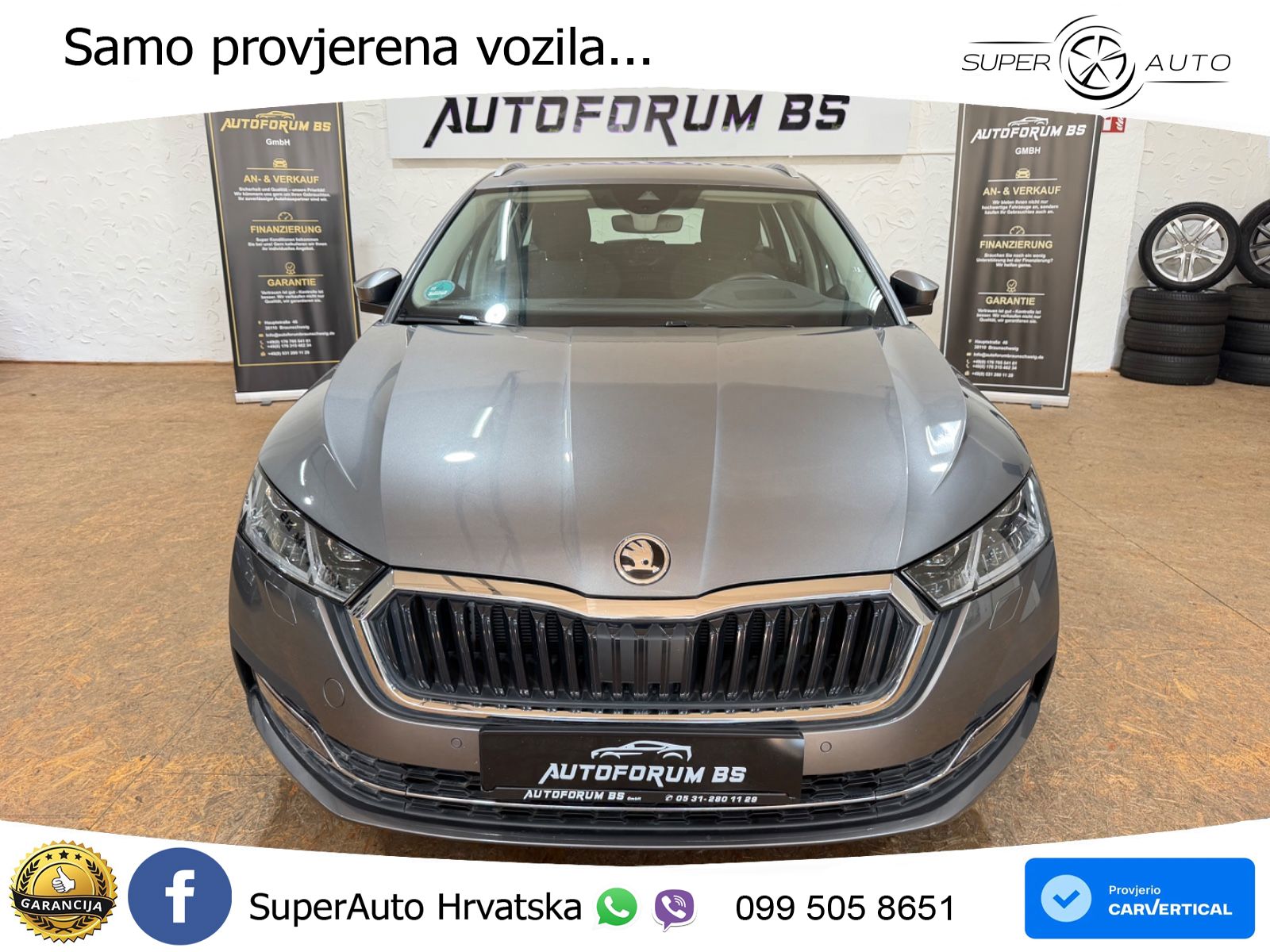 Škoda Octavia Combi 2.0 TDI (150 KS) DSG LED+GR SJED+ACC