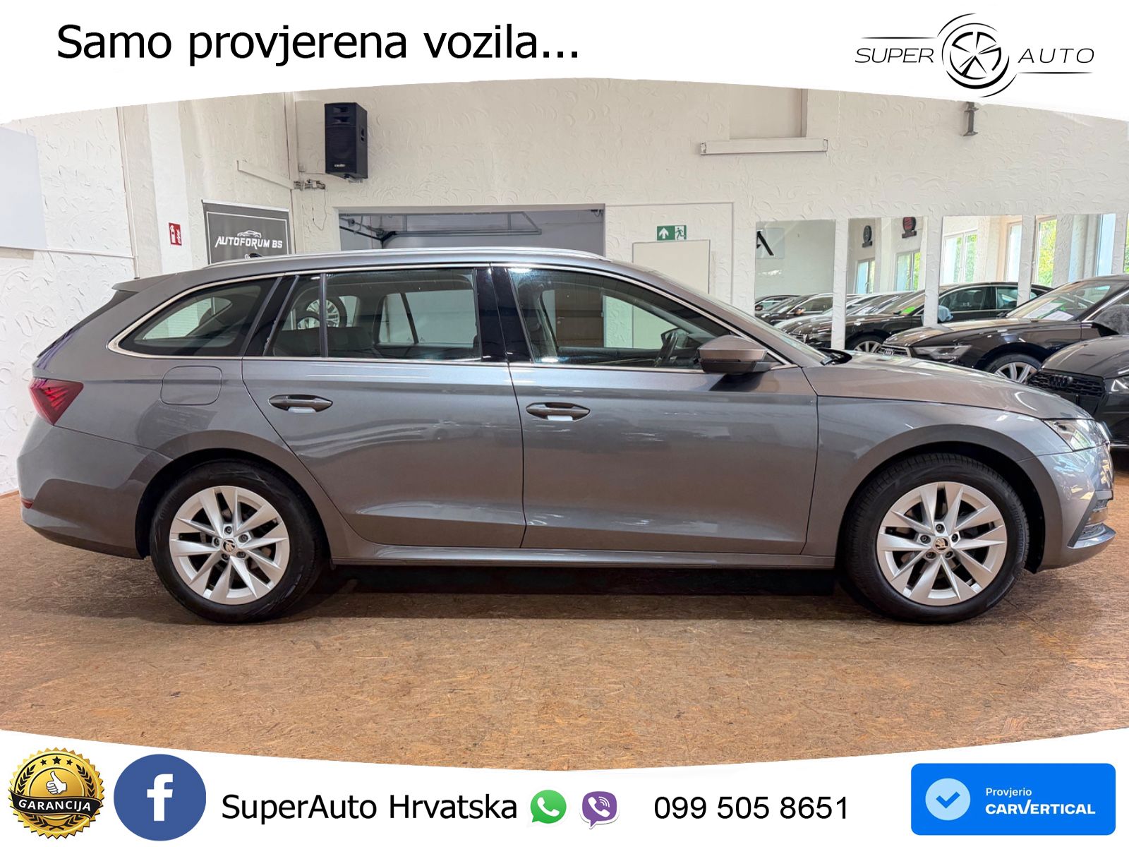 Škoda Octavia Combi 2.0 TDI (150 KS) DSG LED+GR SJED+ACC