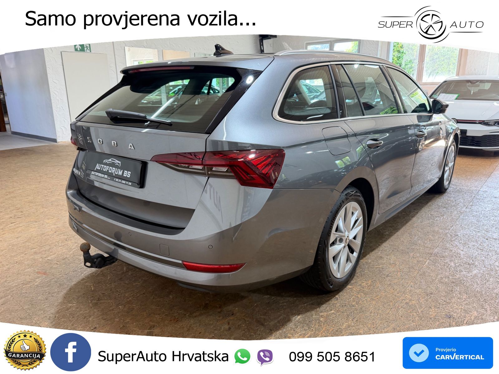 Škoda Octavia Combi 2.0 TDI (150 KS) DSG LED+GR SJED+ACC