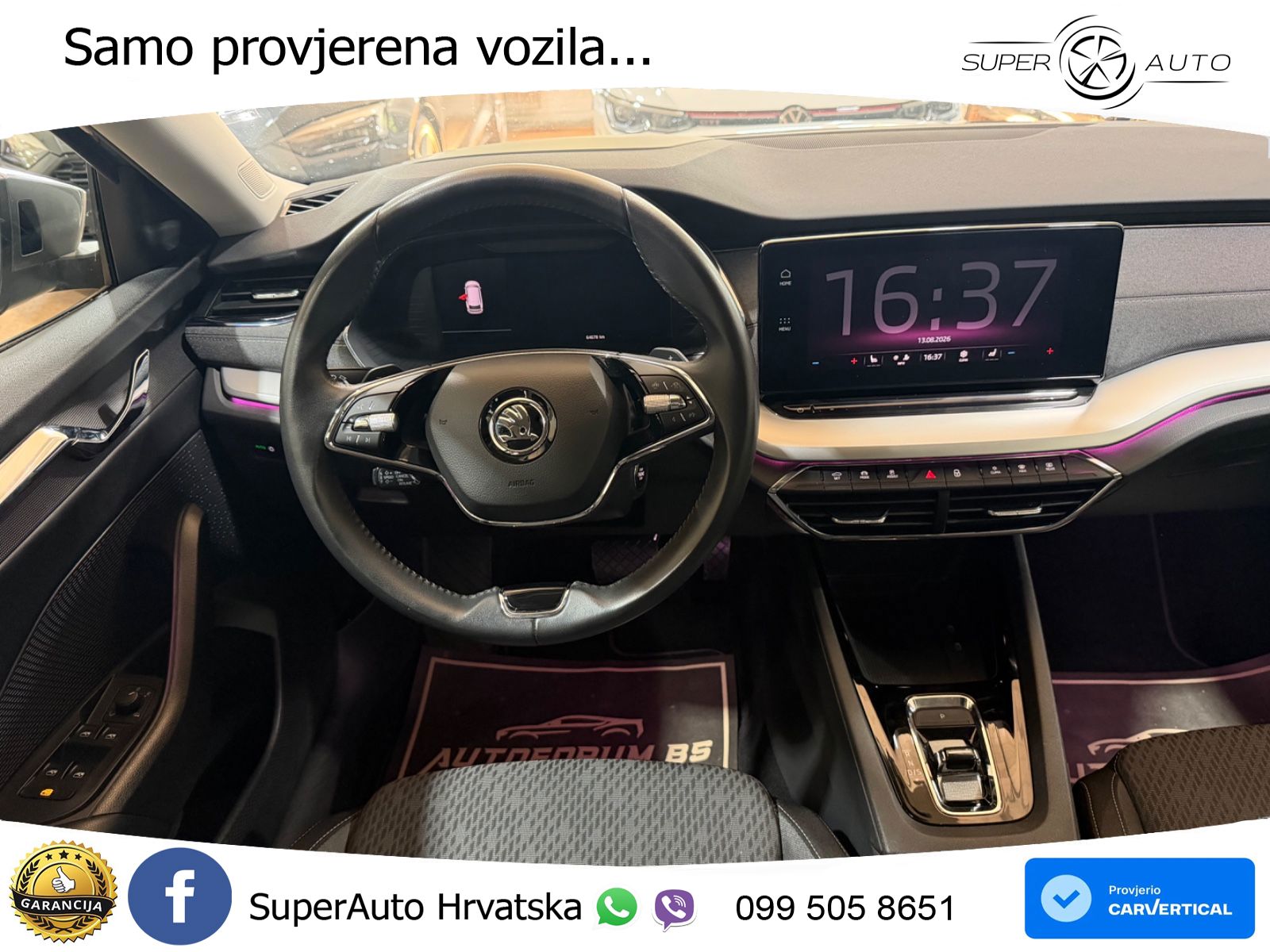 Škoda Octavia Combi 2.0 TDI (150 KS) DSG LED+GR SJED+ACC